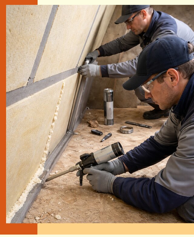 Герметизация стыков ППУ в Людиново — надежное уплотнение швов