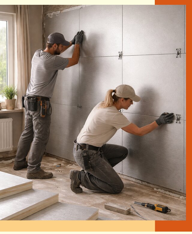 Утепление PIR панелями в Людиново от 4275 руб. под ключ | ТепломастерЛюд