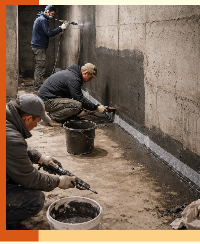 Гидроизоляция подвала в Людиново — комплексная защита от влаги